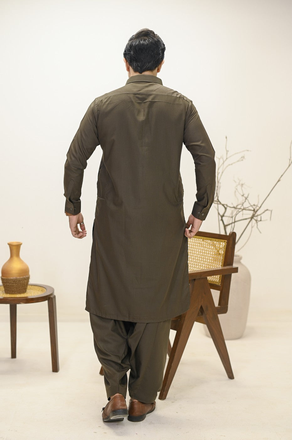 L.A Finish Wash & Wear Dark Green - Dinar