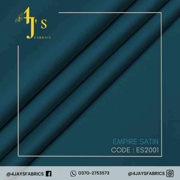 Empire Satin – Nile Blue