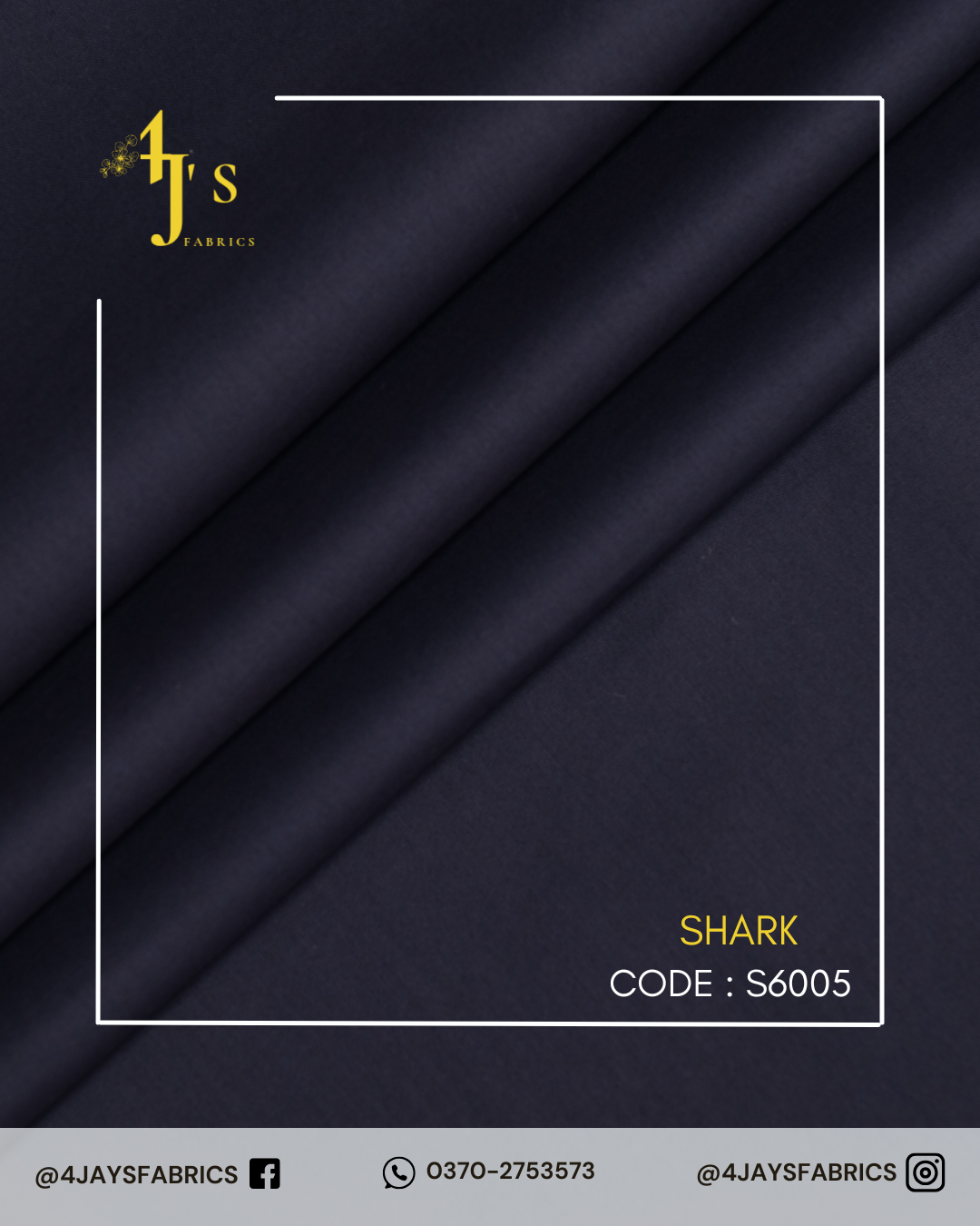 Soft Cotton – Dark Blue