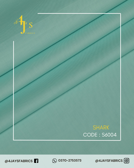 Soft Cotton – Aqua Green