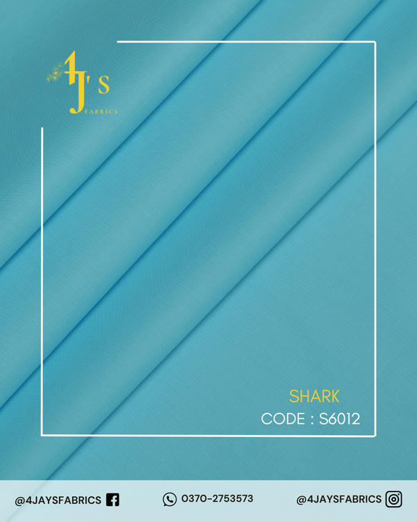 Shark Soft Cotton – Fountain Blue
