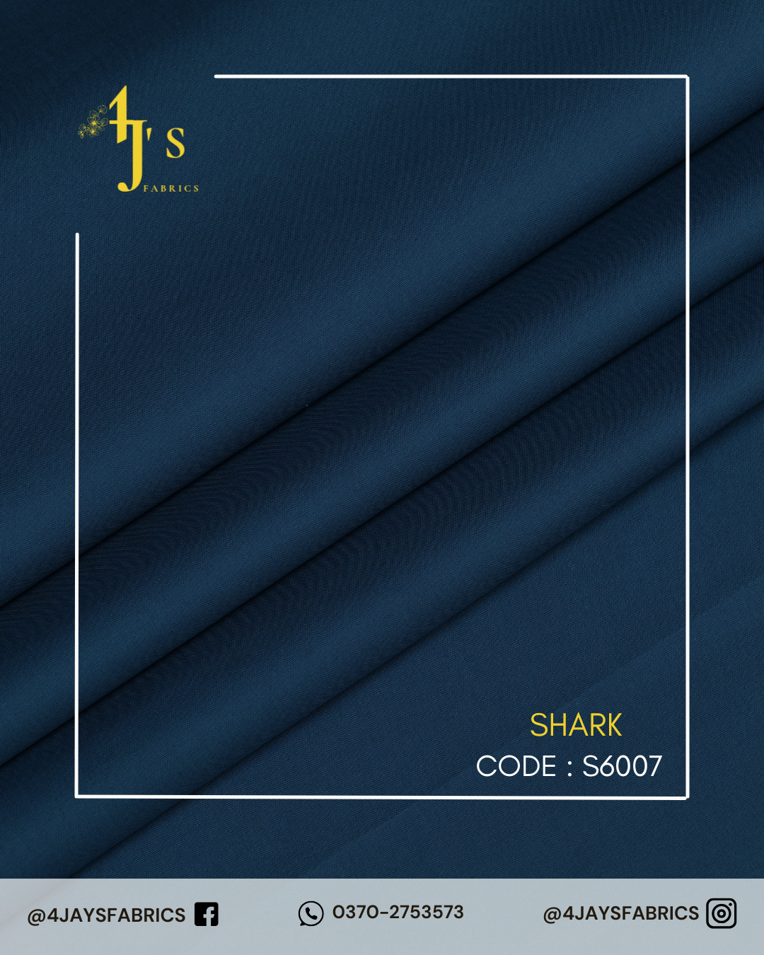 Soft Cotton – Nile Blue