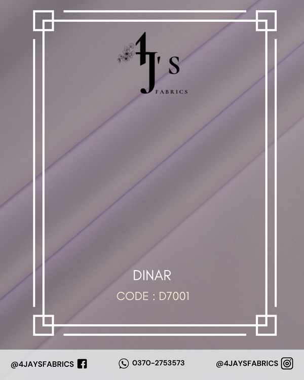 Dinar Wash & Wear -White