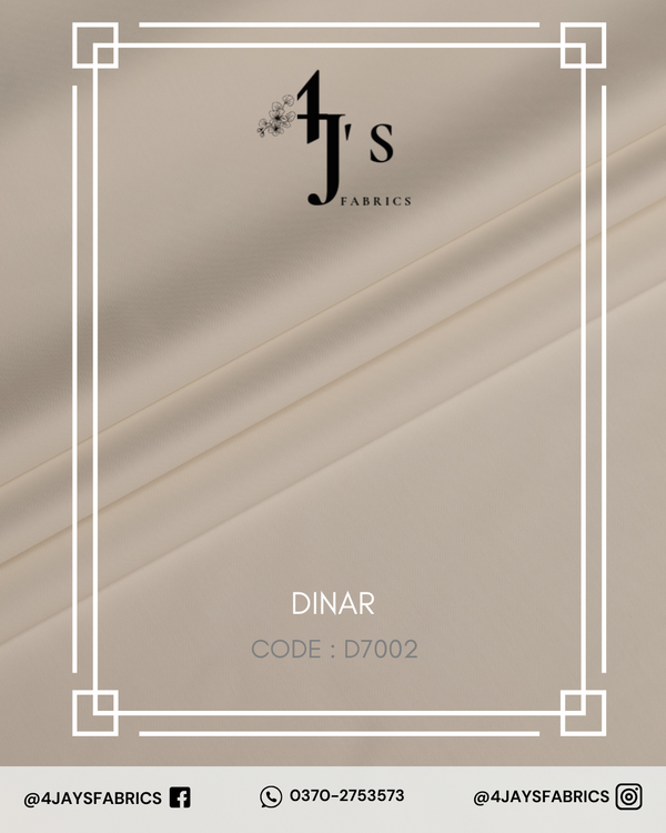 Dinar Wash & Wear – Off White