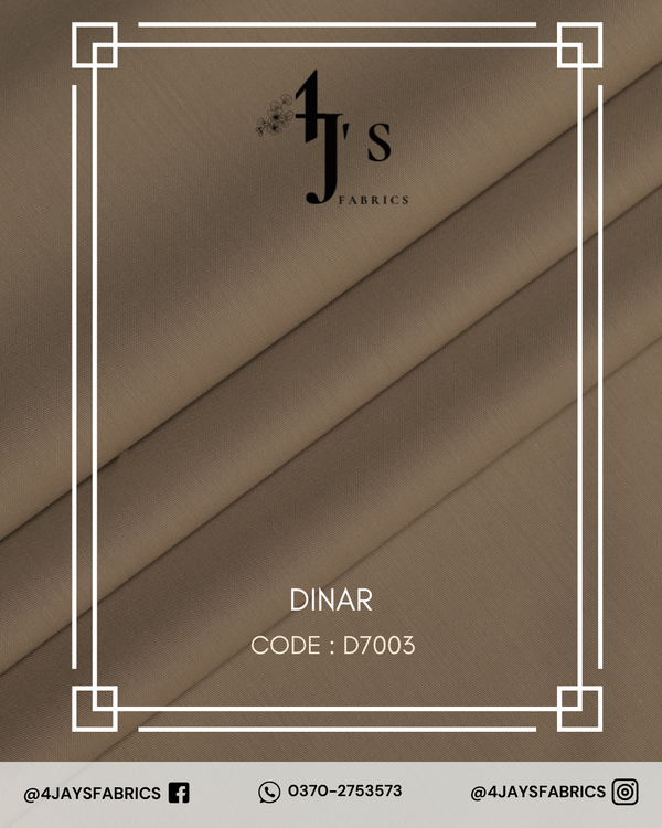 Dinar Wash & Wear – Light Brown