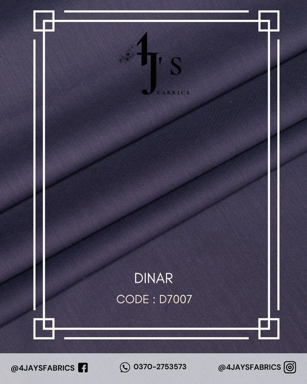 Dinar Wash & Wear – Navy Blue