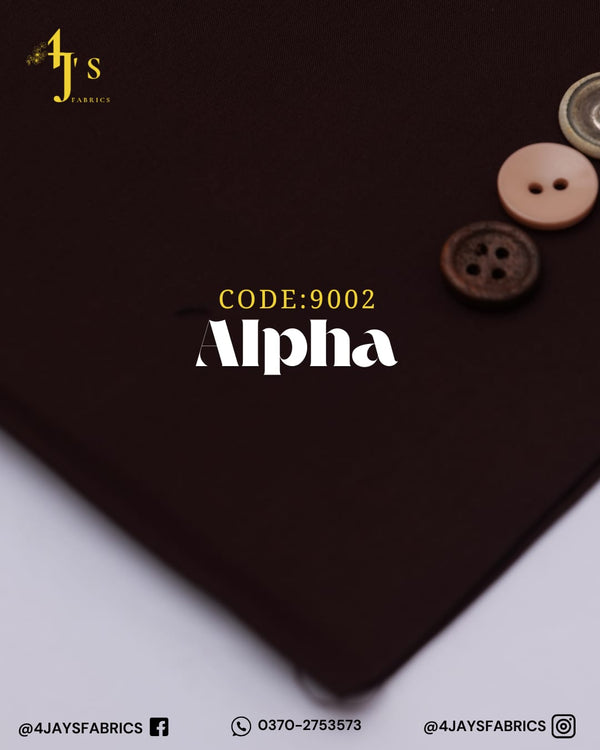 Alpha Wash & Wear – Dark Brown