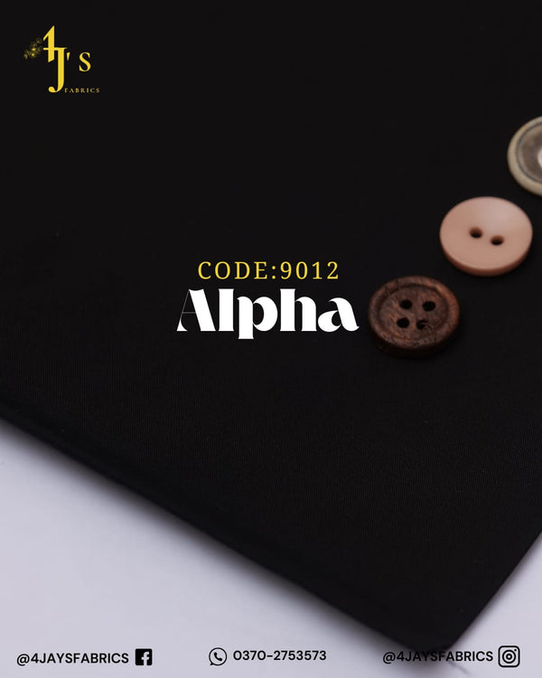 Alpha Wash & Wear – Black
