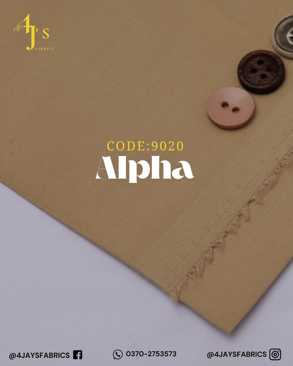 Alpha Wash & Wear – Tan