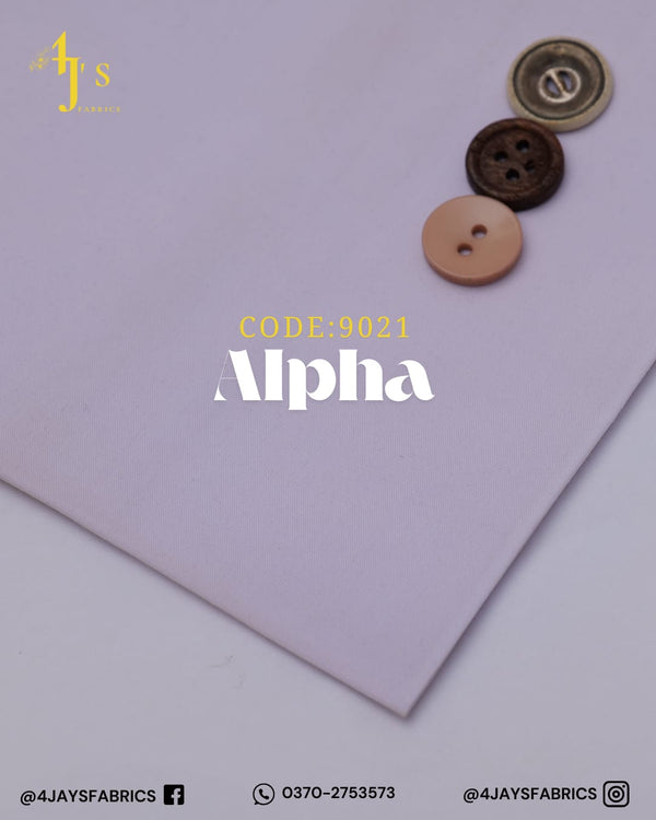 Alpha Wash & Wear – White