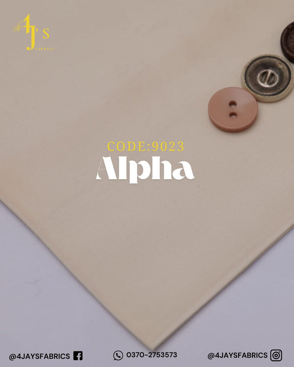 Alpha Wash & Wear – Beige