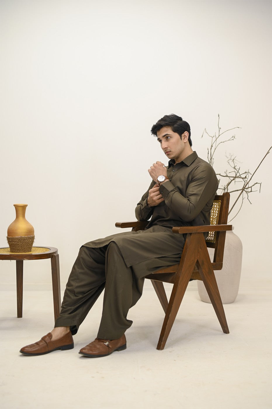 L.A Finish Wash & Wear Dark Green - Dinar