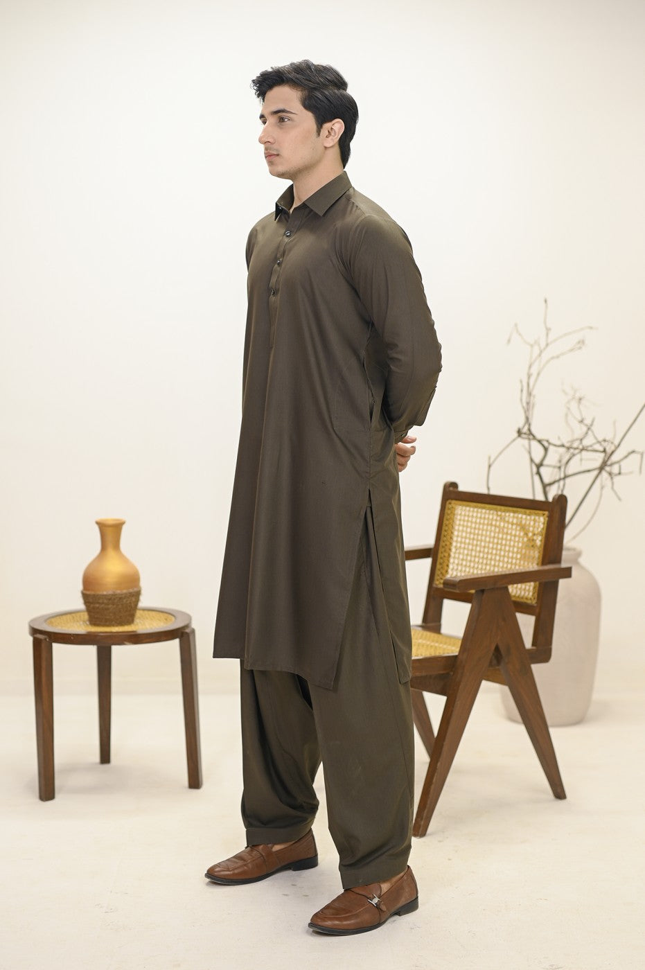 L.A Finish Wash & Wear Dark Green - Dinar