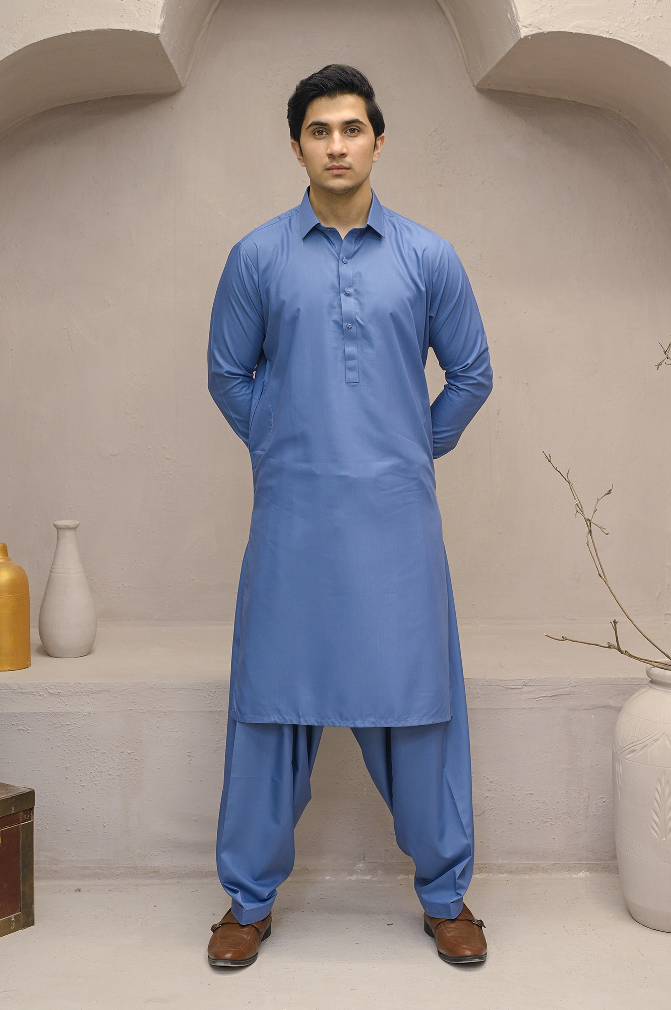 L.A Finish Wash & Wear Light Blue - Dinar