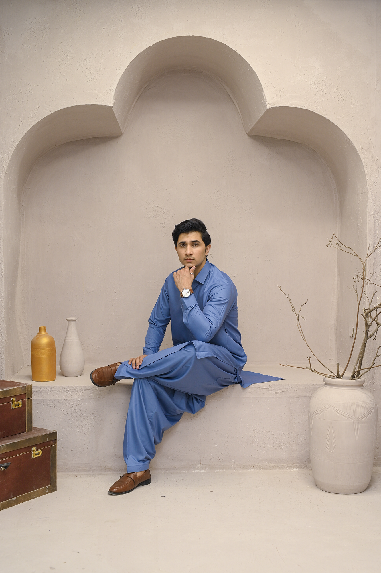 L.A Finish Wash & Wear Light Blue - Dinar