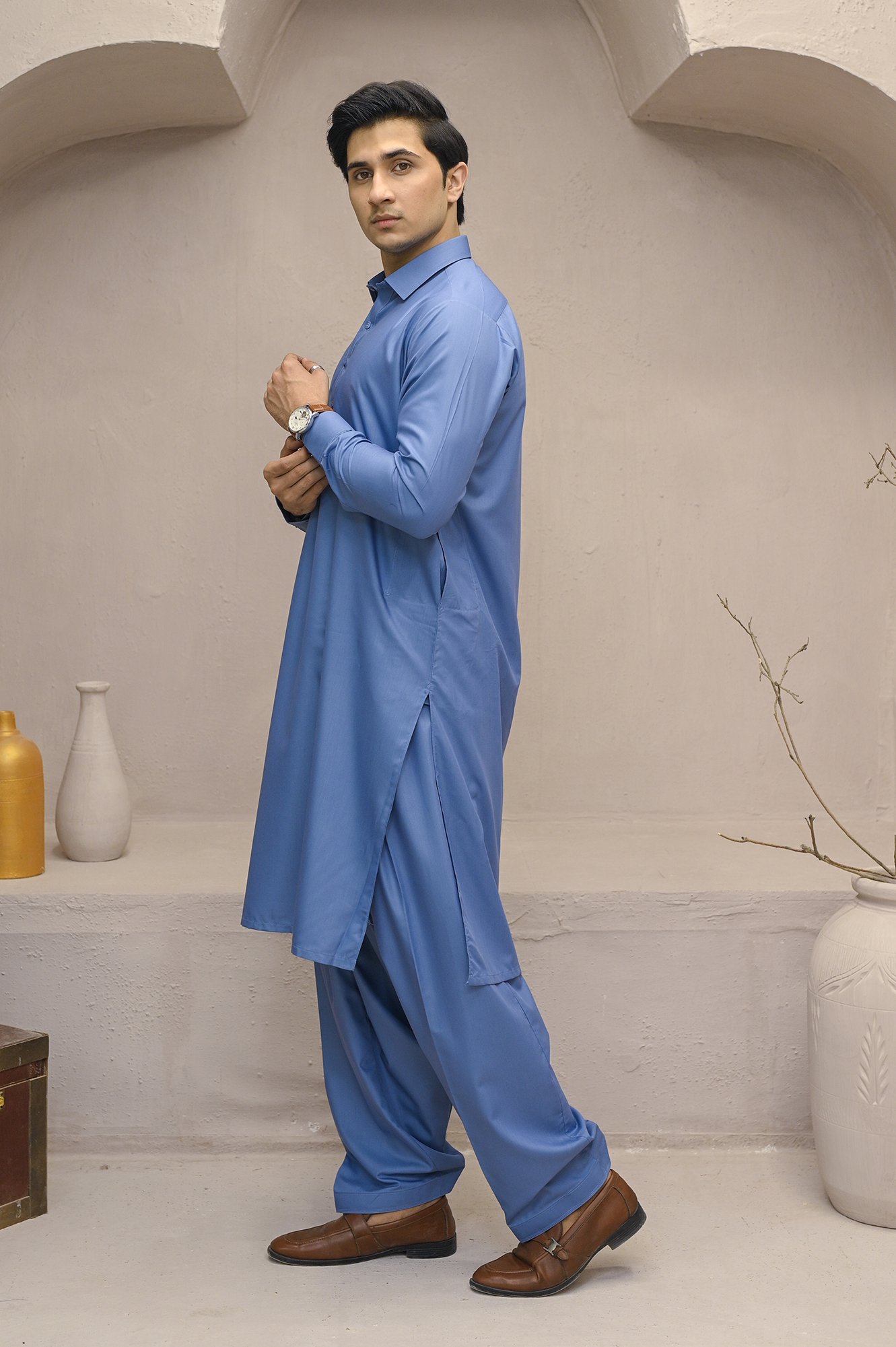 L.A Finish Wash & Wear Light Blue - Dinar