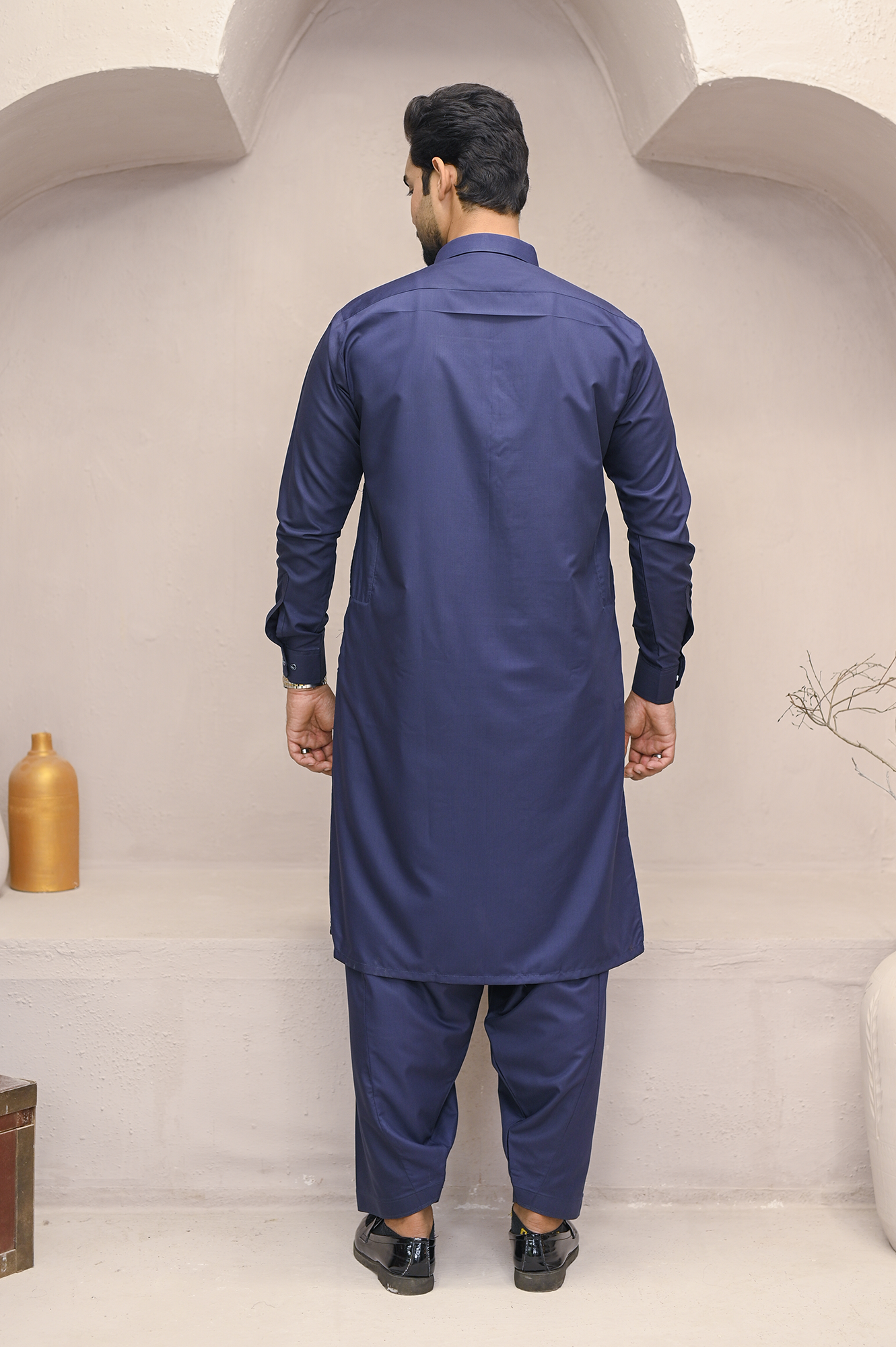 L.A Finish Wash & Wear Navy Blue - Dinar