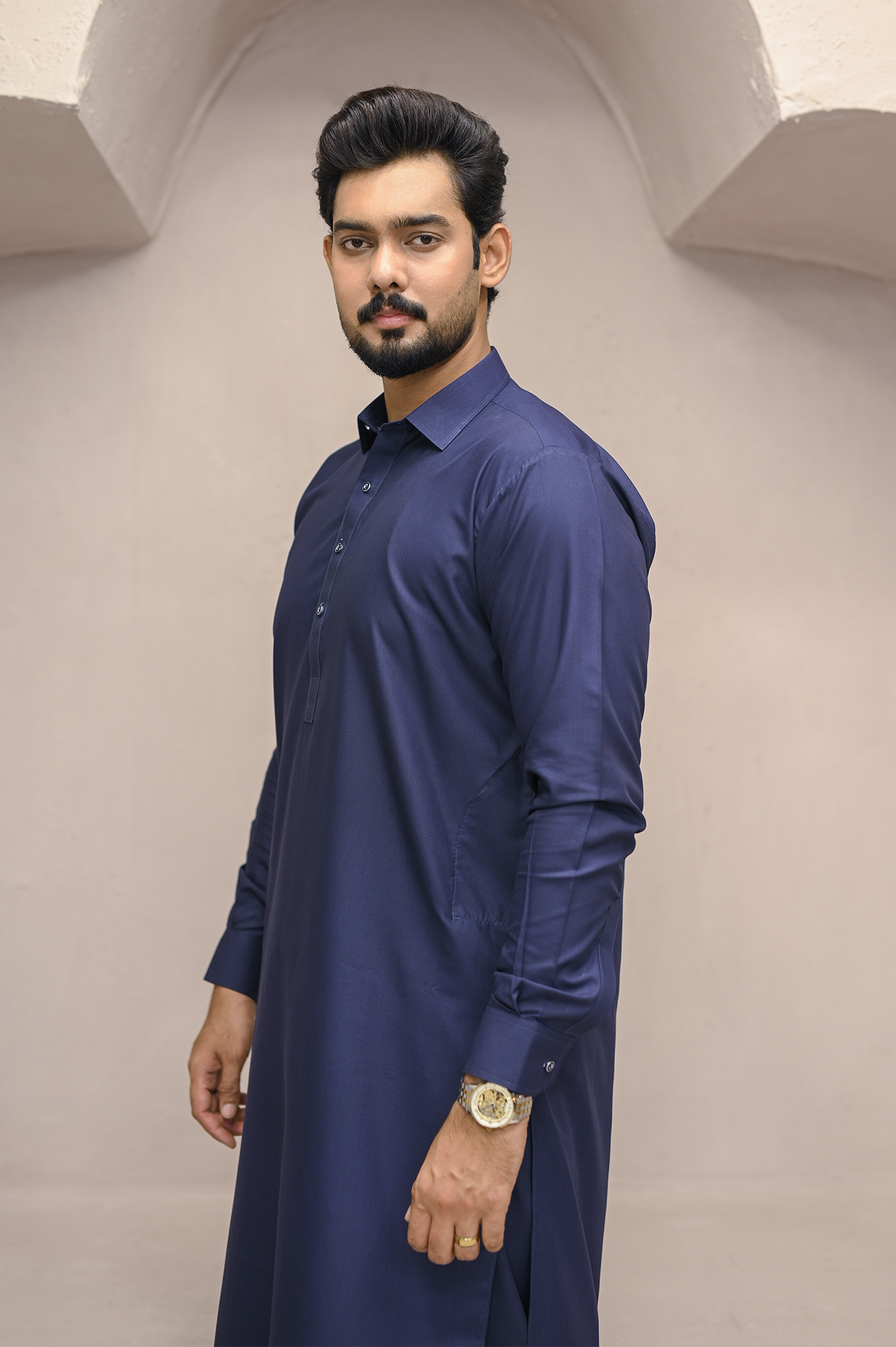 L.A Finish Wash & Wear Navy Blue - Dinar