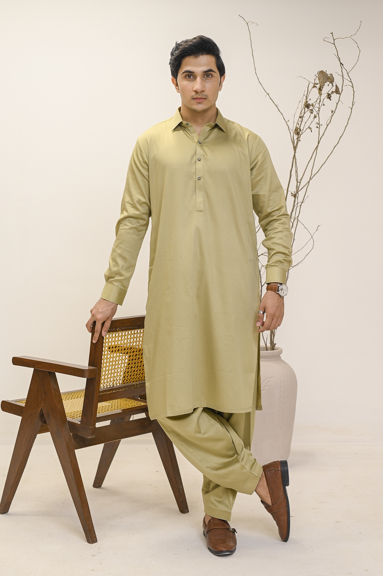 Premium Fawn - Empire Satin