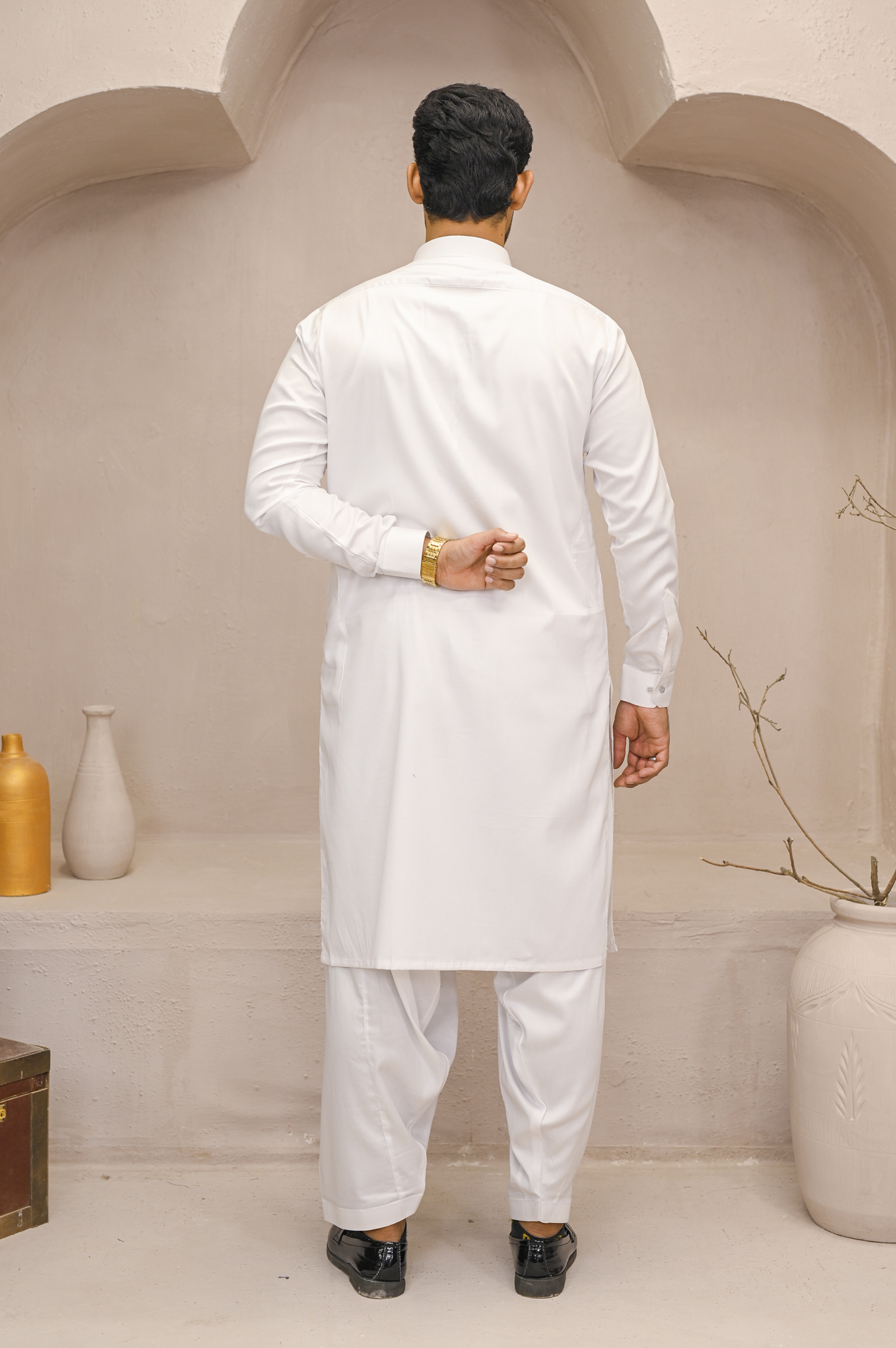 Premium Pearl White - Empire Satin