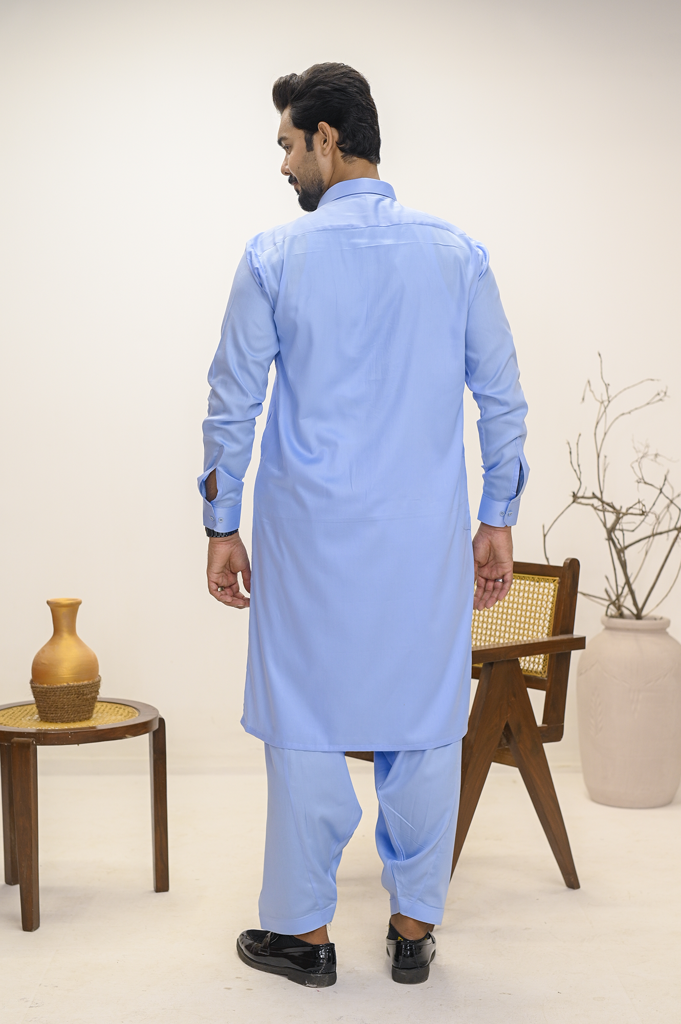 Premium Sky Blue - Empire Satin