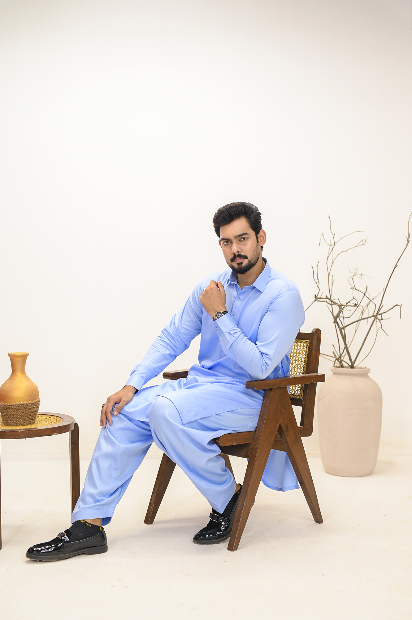 Premium Sky Blue - Empire Satin