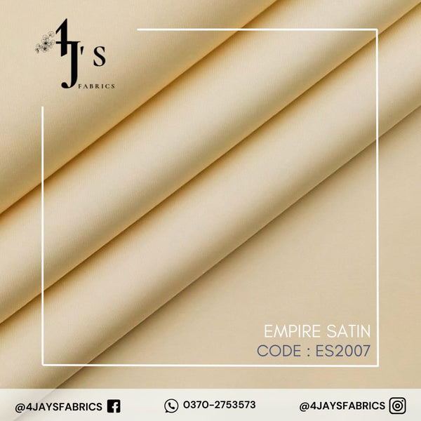 Empire Satin – Light Cream
