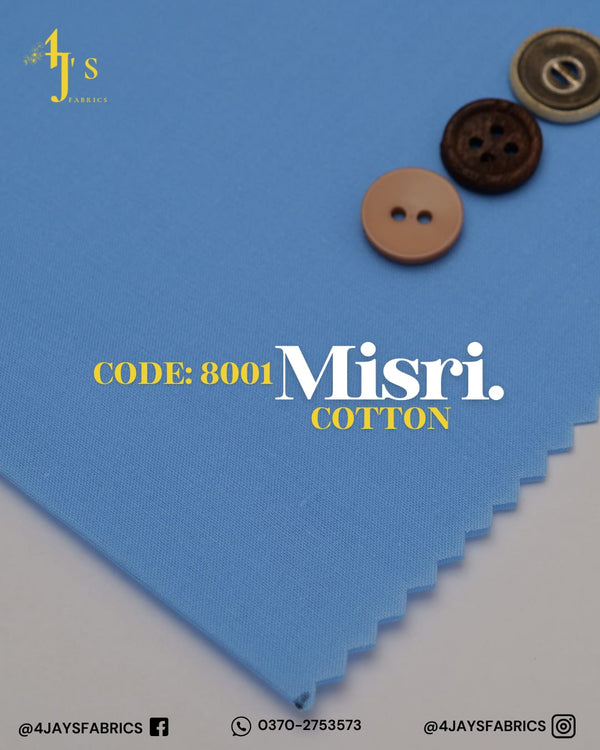Misri Cotton – Light Blue