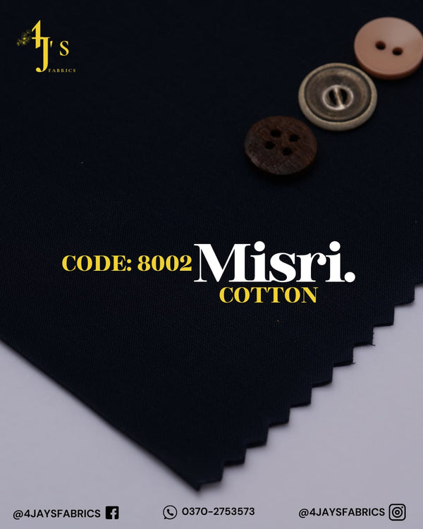 Misri Cotton – Pearl Black