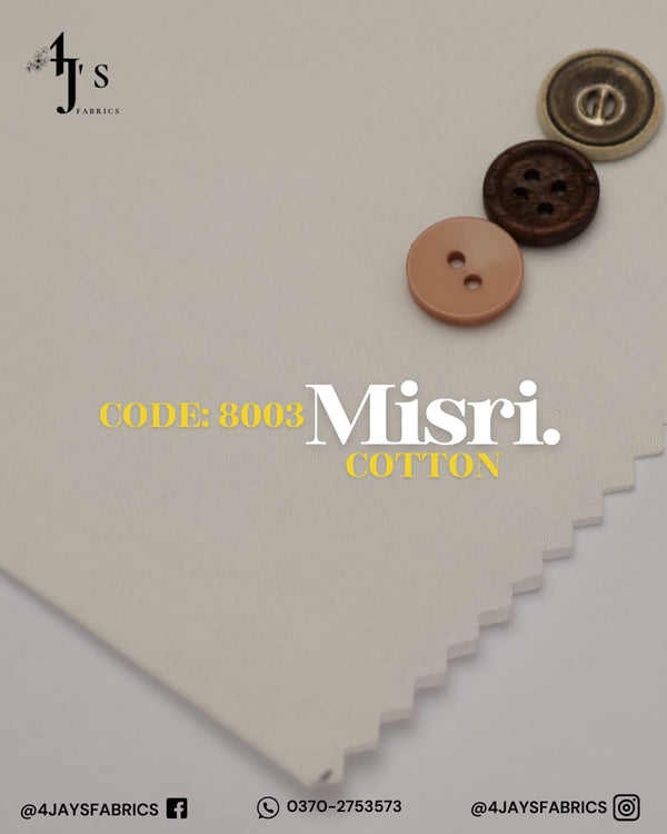 Misri Cotton – Off White