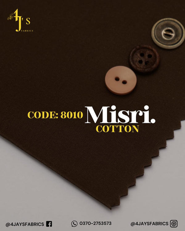 Misri Cotton – Dark Brown