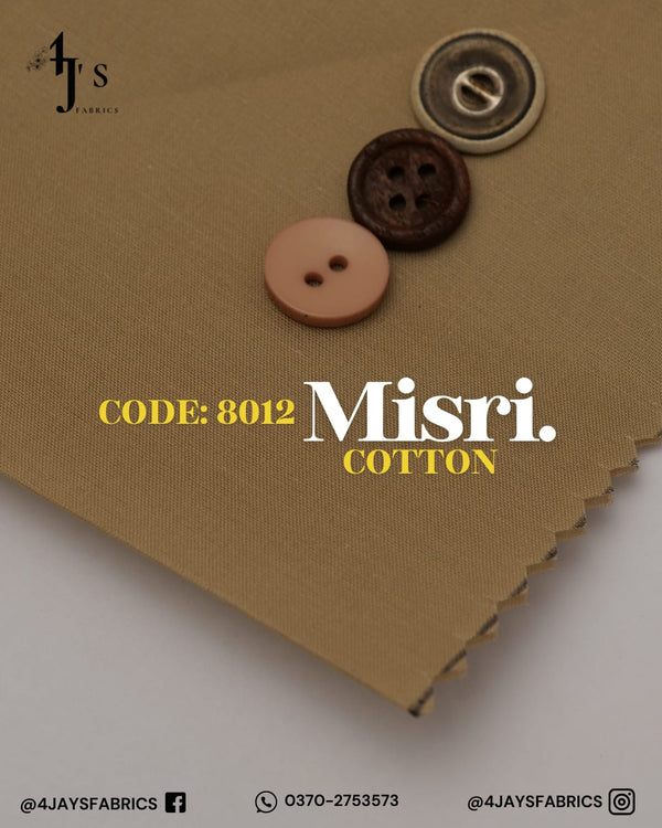 Misri Cotton – Mustard Brown