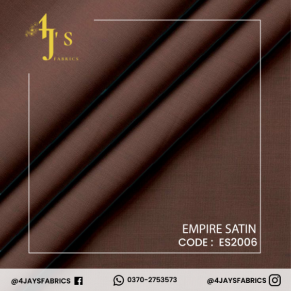 Empire Satin – Woody brown