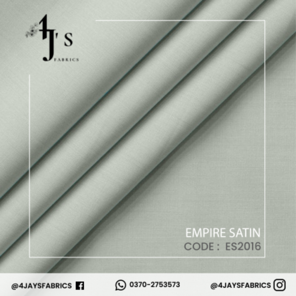 Empire Satin – Sage Green