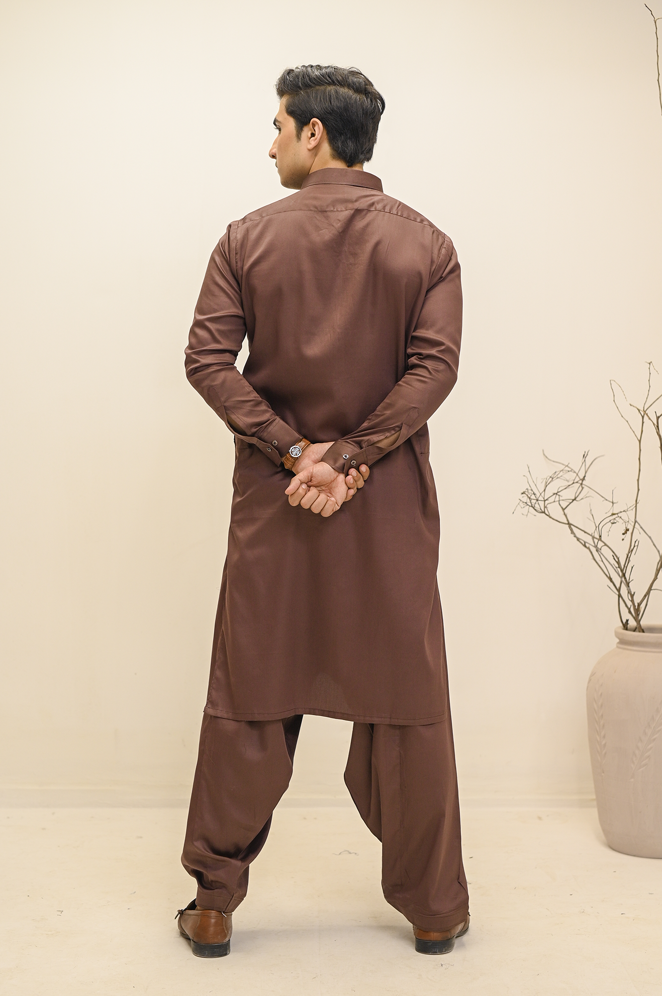 Premium Reddish Brown - Empire Satin